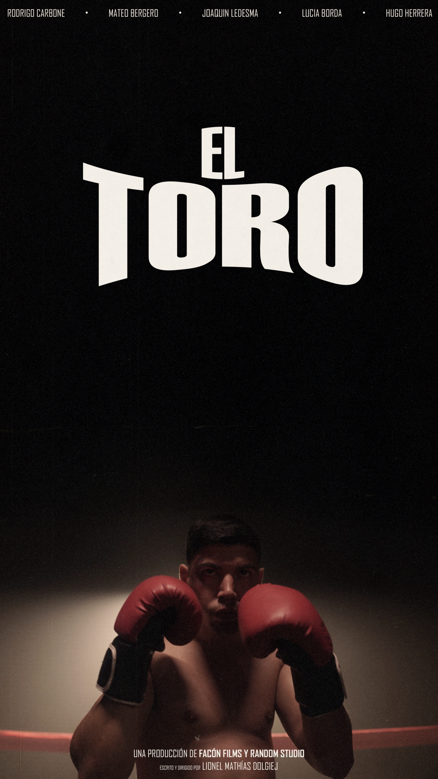 El Toro poster de frente