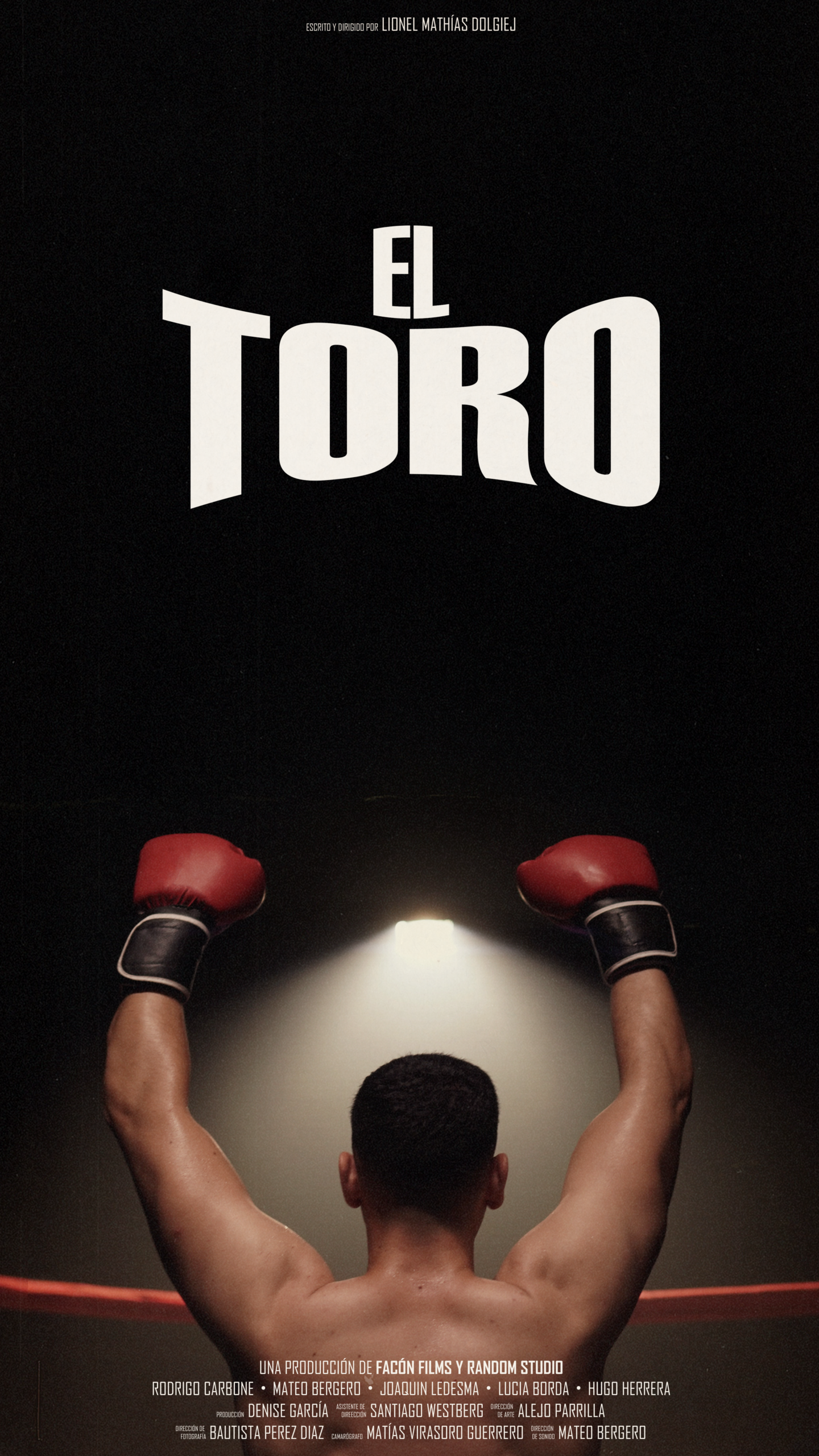 El Toro poster de espalda