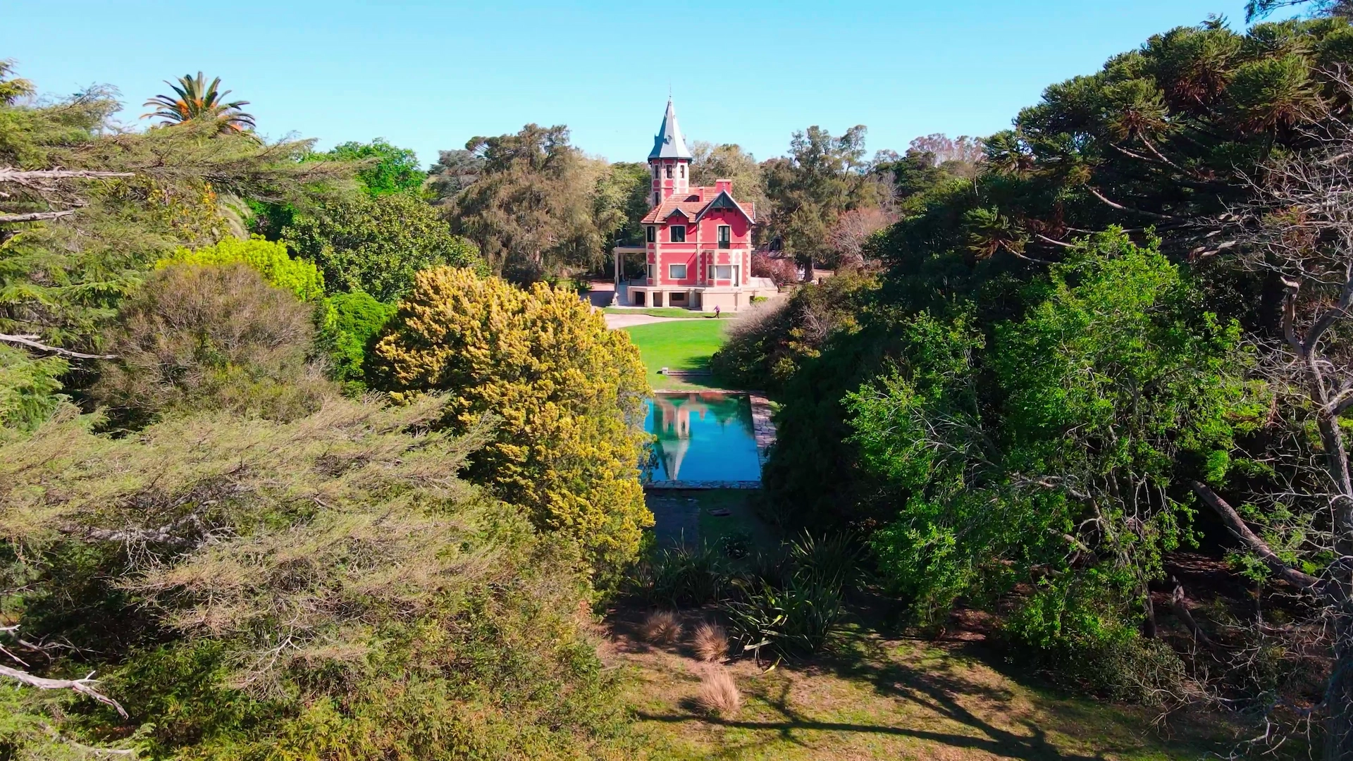 Estancia La Raquel desde dron