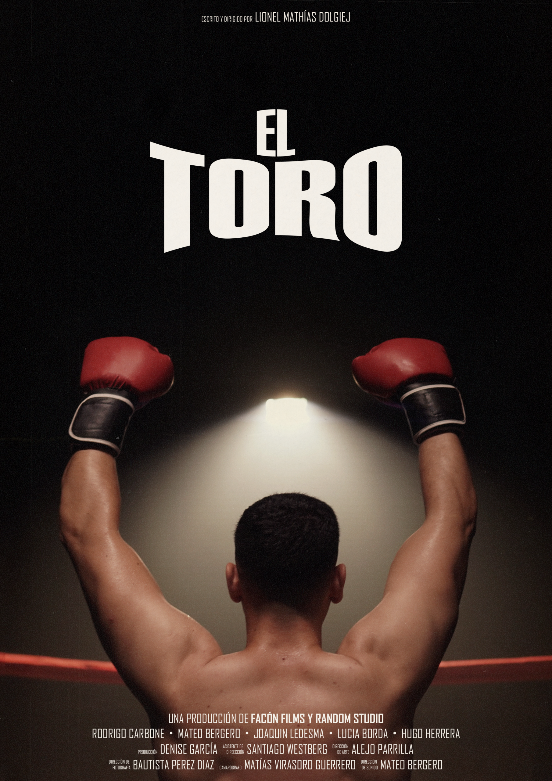 Poster El Toro de espalda