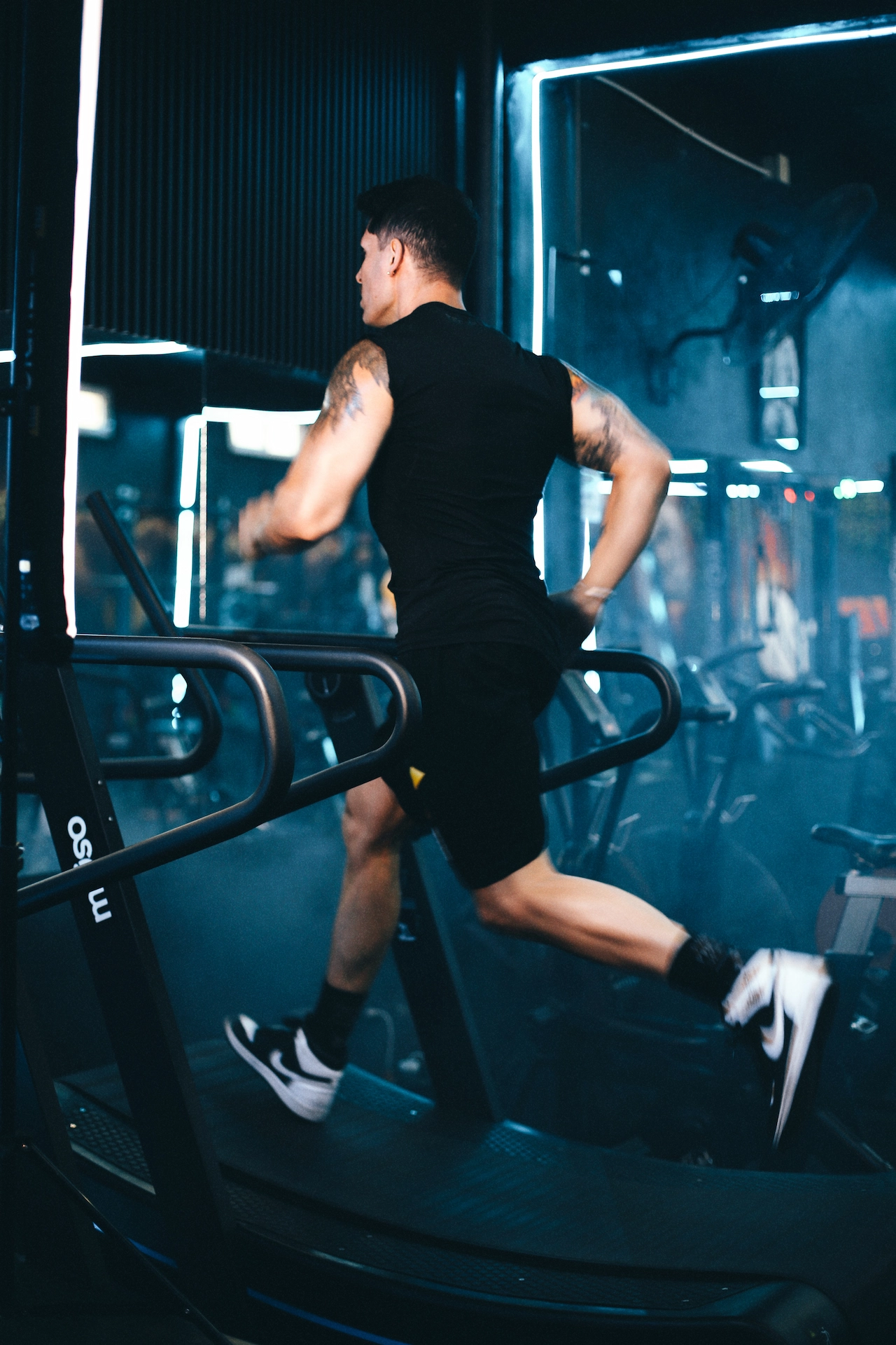 Corriendo en caminadora